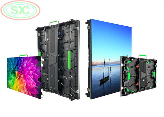 Màn hình LED cho thuê P3.91 Panel với kích thước mô-đun tùy chỉnh và mật độ pixel cao cho tường video