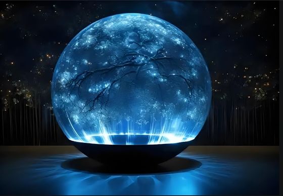 Màn hình LED hình cầu IP43 chống nước, dễ lắp đặt và điện áp DC5V