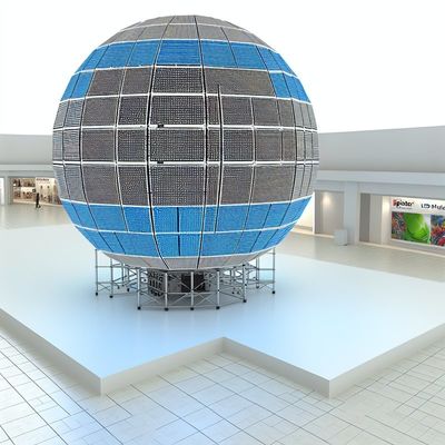 Giá tốt Màn hình LED hình cầu cho trung tâm thương mại/sự kiện với chip LED Epistar, đáp ứng nhu cầu mua sắm của bạn trực tuyến