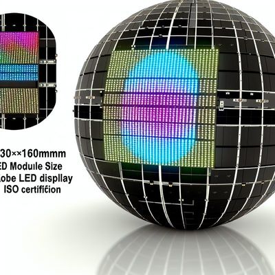 Giá tốt 320 * 160mm Kích thước mô-đun Globe màn hình LED với chứng nhận ISO trực tuyến