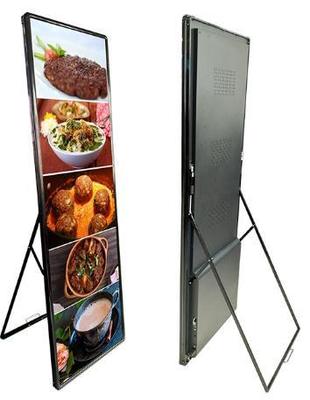 Hiển thị poster LED tùy chỉnh với tủ nhôm 128 * 64 Module Resolution 320x160mm Module Size