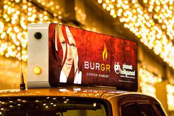 Hiển thị biển báo LED xe hơi tùy chỉnh với điện áp DC 5V và độ phân giải màn hình 192 * 64dot