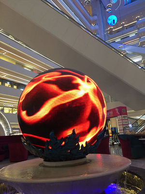 Sphere Screen LED cho hiệu suất hiển thị video / văn bản / hình ảnh