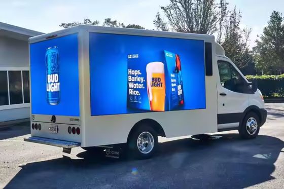 Giá tốt Trung Quốc Full Color Led Mobile Truck P5 Mobile LED quảng cáo bảng quảng cáo màn hình ngoài trời trực tuyến