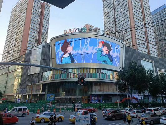 Màn hình LED ngoài trời P6 Full Color với đèn LED và trình điều khiển IC ổn định cho hiển thị quảng cáo ngoài trời sáng và rõ nét