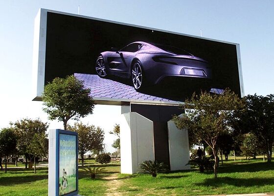 Giá tốt Không thấm nước Lớn dẫn Billboard P6 cố định khung đường phố quảng cáo màn hình tường trực tuyến