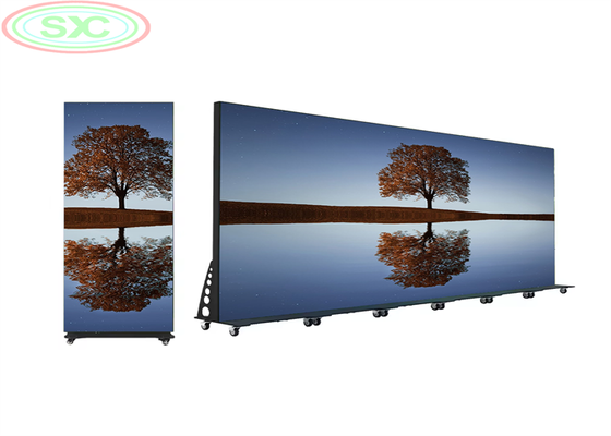 Màn hình LED cho thuê được thiết kế với 1920 bằng 640 mm Kích thước tủ và 1500 Cd mỗi mét vuông Độ sáng cho nội thất