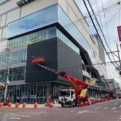 Góc phải P6 Màn hình LED ngoài trời Màn hình LED video đủ màu 6500nit Độ sáng cao