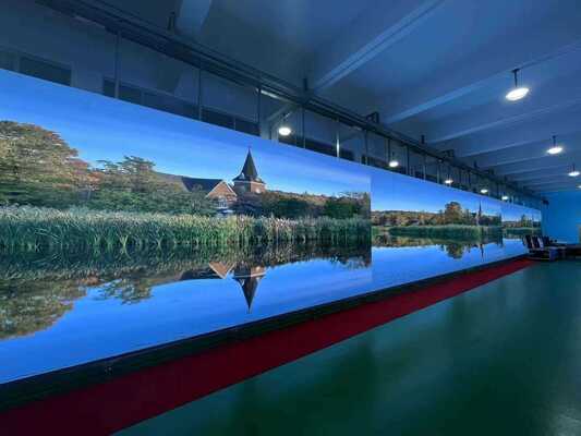 Giá tốt Màn hình LED dịch vụ trước trong nhà 640x480mm với tần số làm mới cao 3840Hz và tần số làm mới 3840Hz trực tuyến