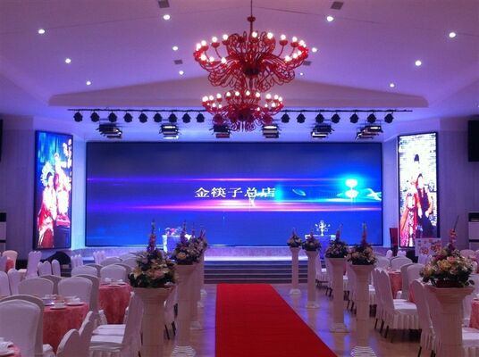 Chất lượng màn hình LED màu đầy đủ p3.91 trong nhà với độ sáng 800 và tỷ lệ làm mới 3840hz nhà máy
