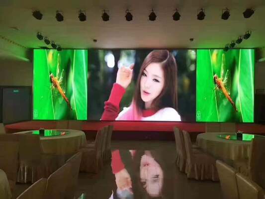 Giá tốt Màn hình LED HD trong nhà, tủ nhôm đúc 640*640mm và tần số quét 3840hz trực tuyến