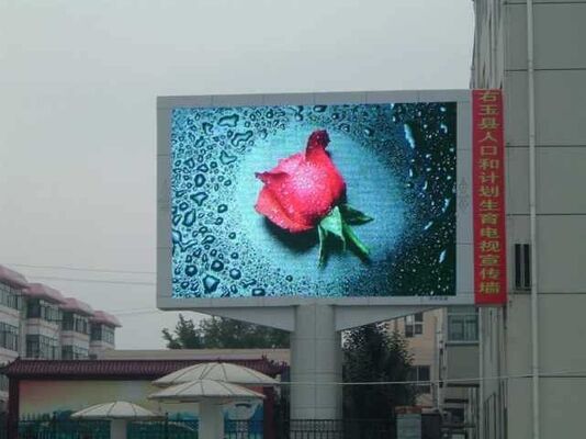 Đầy đủ màu sắc smd ngoài trời p5 960x960mm sắt Màn hình led treo tường video chống nước và tốc độ làm mới 3840hz