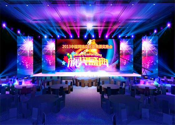 P3.9 Màn hình LED đầy màu ngoài trời và trong nhà với tủ 500x500mm và tốc độ làm mới 3840hz