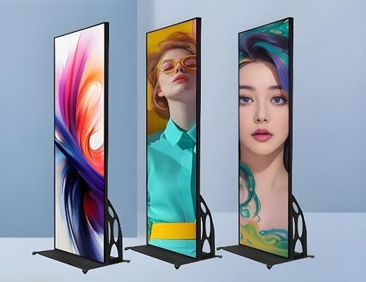 680x2000mm Screen Size Digital Indoor Poster Including SMD2121 Led Chips Providing Effective Indoor Visual Communication