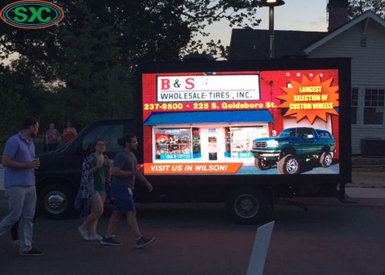 Giá tốt Full Color Led Mobile Quảng cáo kỹ thuật số Đăng nhập Trailer Ngoài trời P6 P8 P10 1/4 Quét trực tuyến