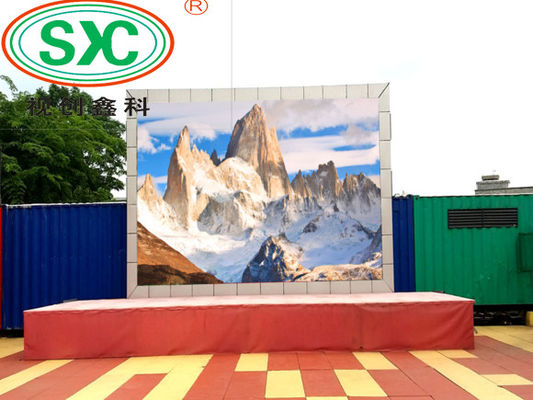 Màn hình LED sân vận động thể thao die-casting với mức chống nước IP65