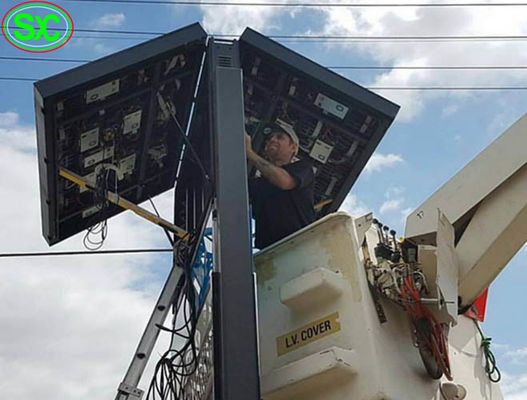 P6 Double dual led led quảng cáo kỹ thuật số hiển thị bảng quảng cáo điện tử