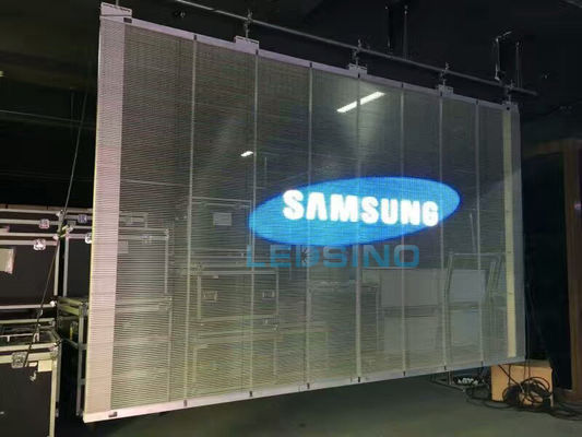 Giá tốt Màn hình đèn LED trong suốt độ sáng cao Bảng quảng cáo Chip Epistar 3 năm bảo hành trực tuyến