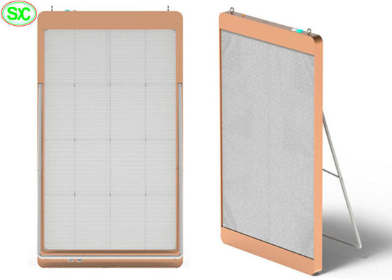 Giá tốt 6.25Mm RGB Advertising Transparent Led Screen Display For Retail Shops' Poster trực tuyến