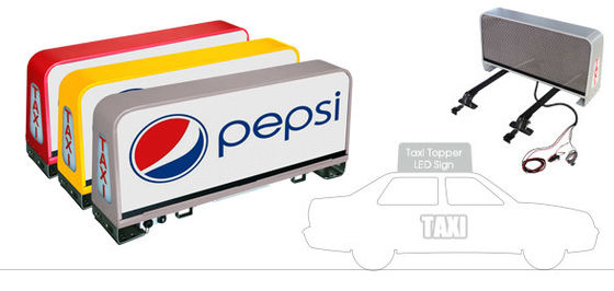 2.5mm Pitch Car LED Sign Display với CE / ROHS / FCC / ISO2001 Standard và Asynchronous Control Drive Mode