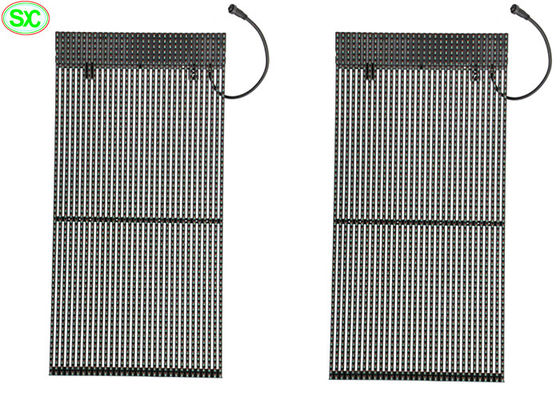 Giá tốt P15 Video Wall Rèm LED Hiển thị không thấm nước Novastar backdrop backdrop Cài đặt dễ dàng trực tuyến