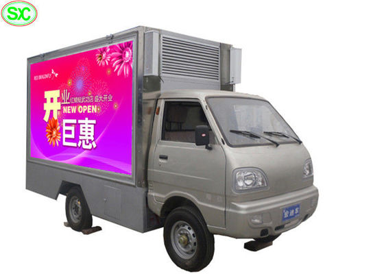 Giá tốt Màn hình LED xe tải ngoài trời HD P4 Mobile 60Hz Tốc độ khung hình 5 năm Bảo hành trực tuyến