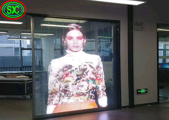 Giá tốt P3.9 Màn hình video LED cực mỏng trong suốt với tốc độ làm mới cao vượt quá 3840Hz trực tuyến
