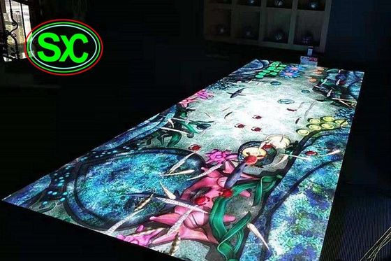 Giá tốt Waterproof P10 Light Weight Led Dance Floor Full Color For Disco / Dj Bar trực tuyến