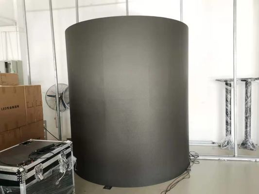 Giá tốt P4 Quảng cáo cố định trong nhà Màn hình LED linh hoạt Hình dạng hình trụ 2121 Kích thước đèn trực tuyến
