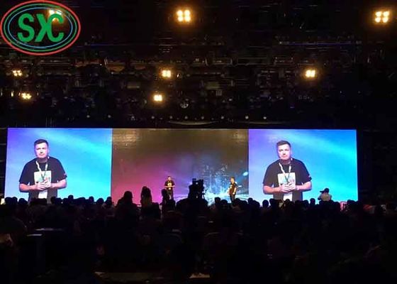 P3 Indoor LED Video Display Panel với độ sáng 2500nits và thiết kế kết nối cắm không khí