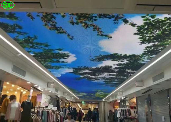 Giá tốt ngoài trời có thể gập lại màn hình led tường video P5 Hd màn hình linh hoạt trần Led trực tuyến