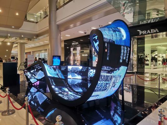 Giá tốt Màn hình Led linh hoạt trong nhà tùy chỉnh Màn hình bóng hình cầu Hình cầu không đều trực tuyến