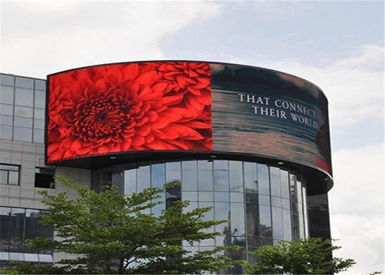 Giá tốt Biển hiệu quảng cáo video treo tường Màn hình hiển thị Led ngoài trời P4 3 năm bảo hành trực tuyến
