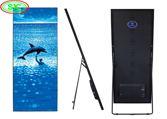 Nội thất P2.5 Full Color Mirror Led Poster Display Không dây USB 4G Smart Control