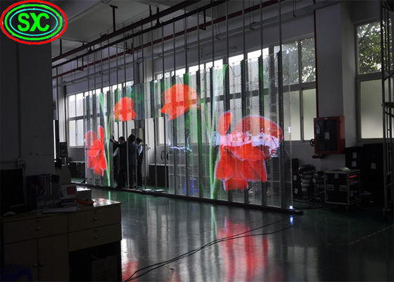 Giá tốt Màn hình cho thuê ngoài chống nước Video IP65 HD P3.91 Màn hình LED trong suốt trực tuyến