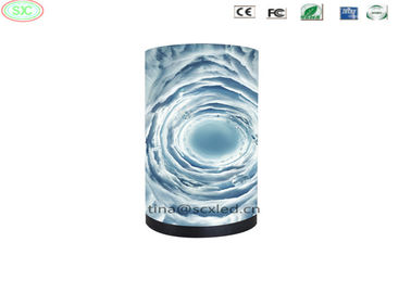Màu sắc đầy đủ 360 độ Đàn chiếu LED Bên ngoài Cột cong Màn hình Quảng cáo Bảng quảng cáo