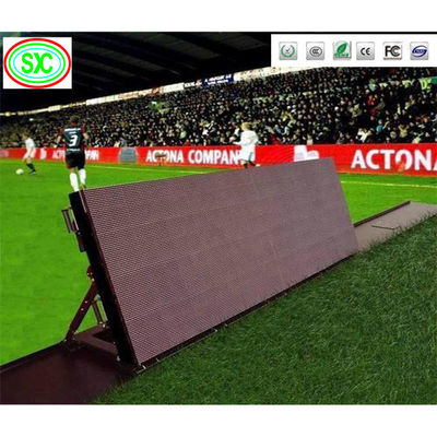 Giá tốt Màn hình LED sân vận động P10 đầy màu 10000dots/Sqm 5000-7000cd/Sqm Độ sáng trực tuyến