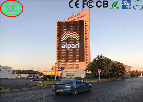 Giá tốt Biển quảng cáo màn hình LED chống nước IP65 1R1G1B cố định ngoài trời trực tuyến