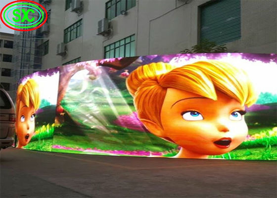 Tủ nhôm màn hình LED cố định với kích thước mô-đun 320mmx160mm và kích thước hình dạng LED Smd3535/2727 6.67mm