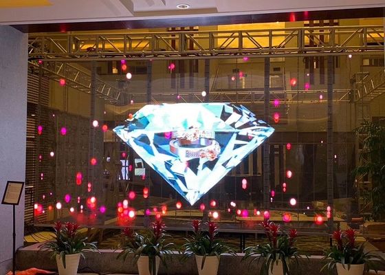 Giá tốt SMD2121 Màn hình LED trong suốt chống nước cho quảng cáo ngoài trời hấp dẫn trực tuyến