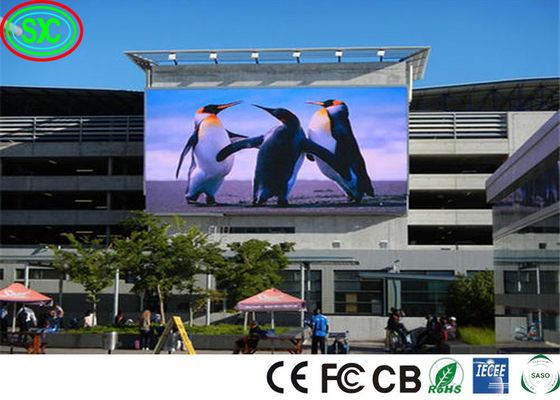 Giá tốt P6 ngoài trời SMD2727 1R1G1B 7000cd/m2 Full Color LED Panel màn hình LED ngoài trời full color trực tuyến