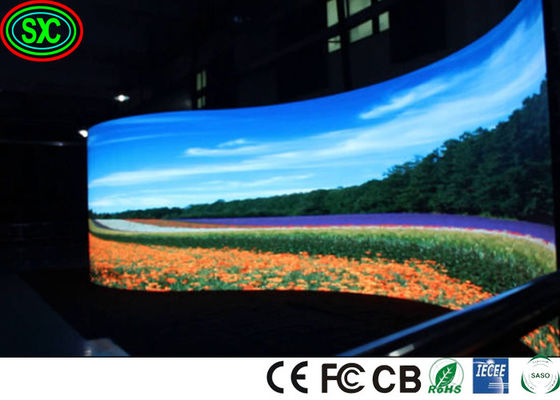 Giá tốt Sân khấu đường cong Cho thuê ngoài trời trong nhà P4.81 P3.91 P5.95 Đèn LED đúc Tủ nhôm LED Video Wall trực tuyến