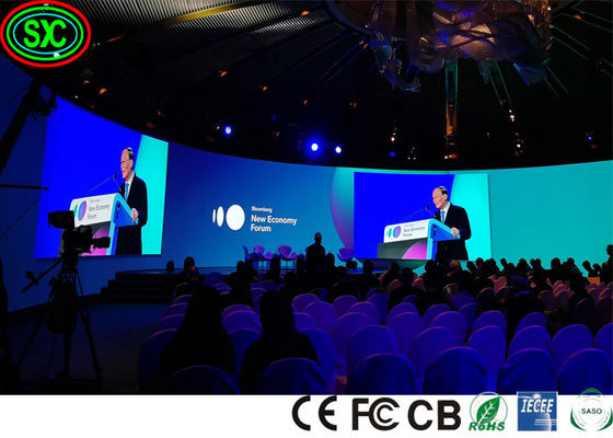 MBI 5124 SMD1010 1300cd/M2 P3.91 màn hình LED sân khấu cong màn hình LED đầy màu