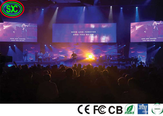 Full Color Indoor LED Die-Cast Aluminum Solid Wall Display P5 Độ nét cao