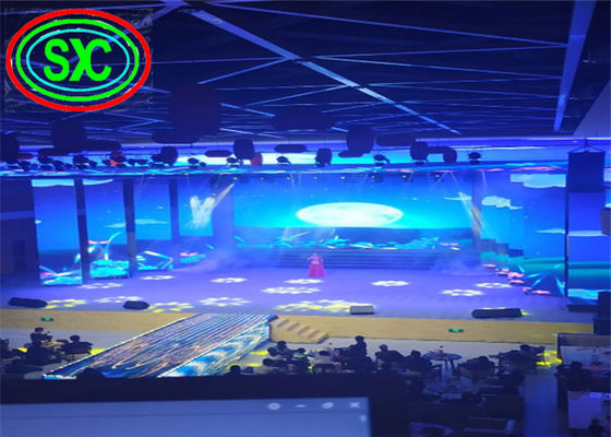 Giá tốt Tường video LED cho thuê RGB SMD1921 P3.91 chống nước 40W trực tuyến