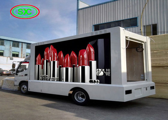 p 3.91 cho thuê xe hơi di động ngoài trời LED hiển thị, màu sắc tri 1R1G1B biển báo LED