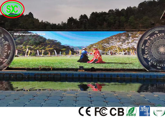 RGB 6000nits SMD3535 ngoài trời quảng cáo màn hình LED P8 LED quảng cáo thương mại màn hình hiển thị