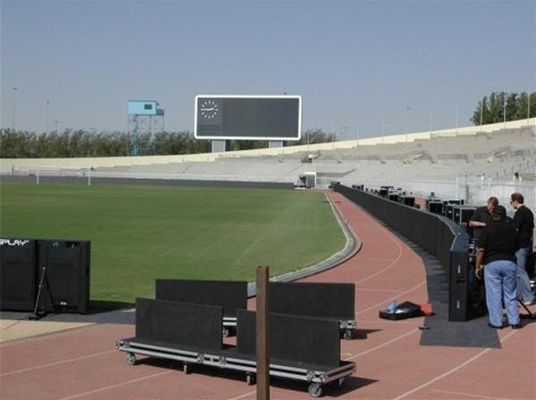 Màn hình ngoại vi cho sân bóng đá 960x960mm Cho thuê màn hình video Led Chống nước IP65 SMD 1R1G1B