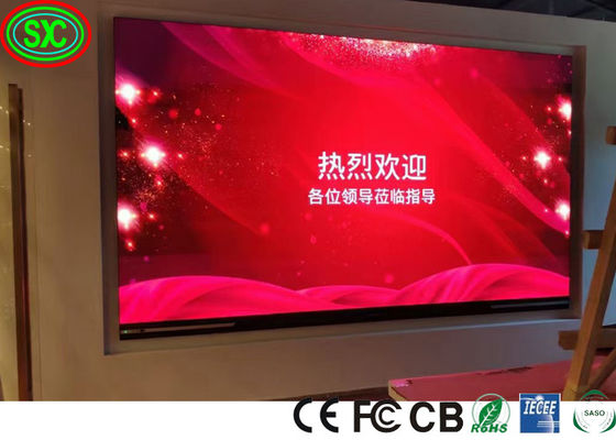 Giá tốt Màn hình HD đầy đủ màu sắc trong nhà P2 P2.5 P3 P4 Tốc độ làm mới cao trên 3840hz Màn hình video Led quảng cáo cho sự xung đột trực tuyến