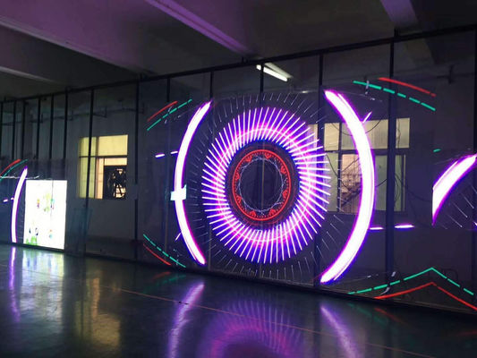 Đồ dẫn màn hình trong suốt Thiết kế tủ nhẹ cho màn hình LED trong suốt cao cấp